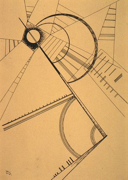 Drawing by Wassily Kandinsky