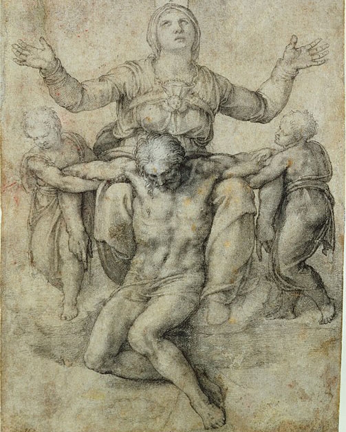 Pietà for Vittoria Colonna by Michelangelo