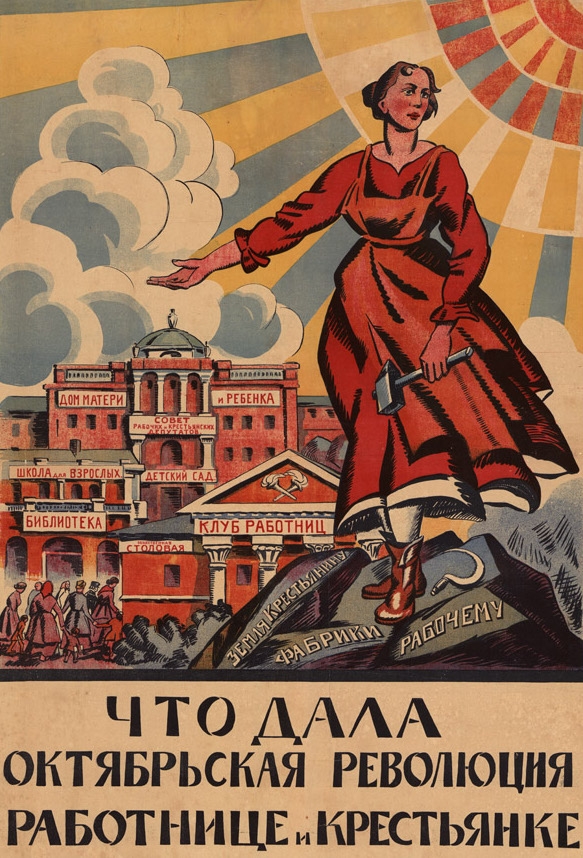 Bolshevik propaganda poster, 1920