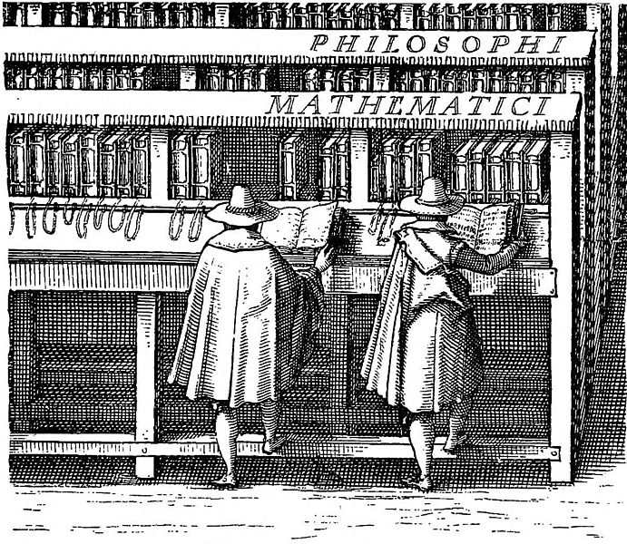 The library of the University of Leiden, 1610