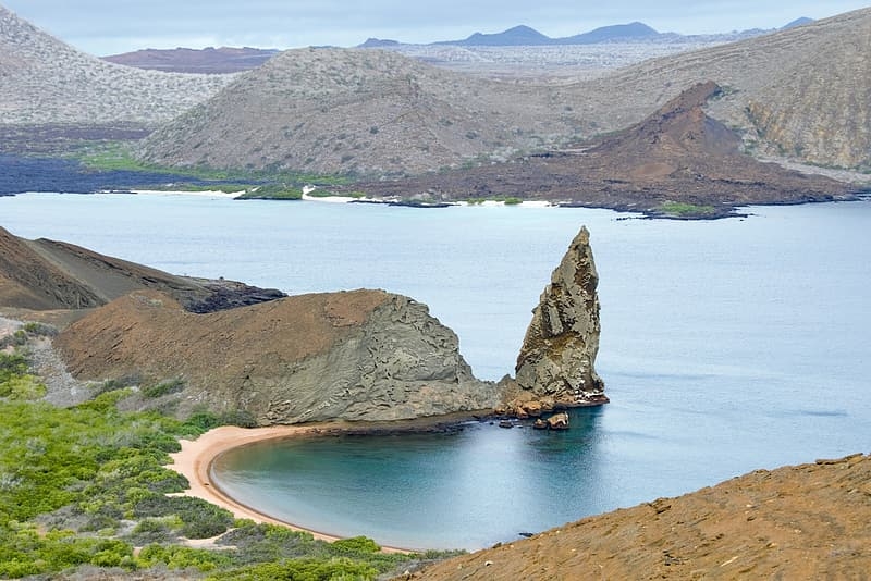 View of Bartolomé island