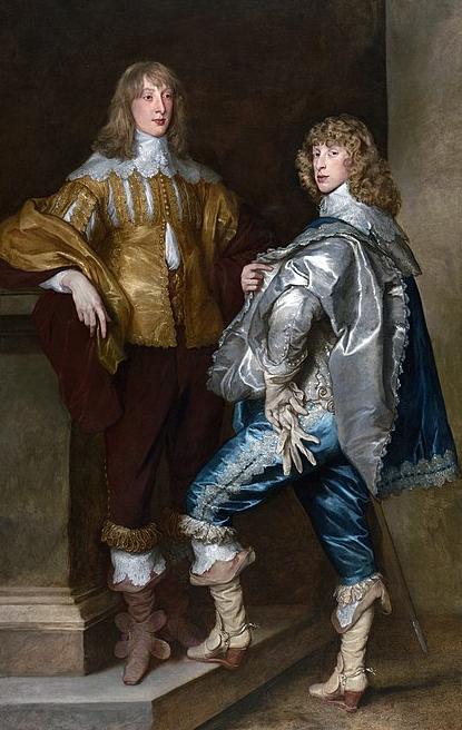 Fashionable young Scottish men in the 1630s