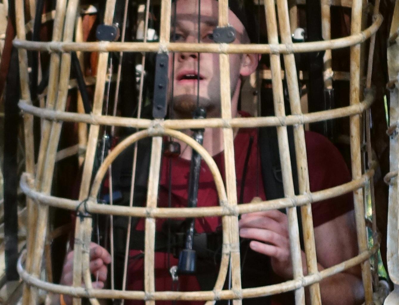 Puppeteer inside Little Amal's framework