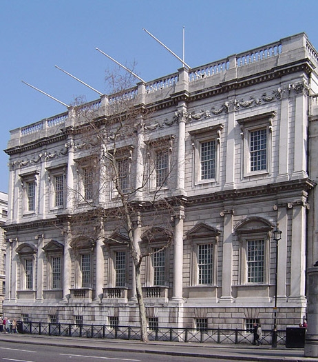 Banqueting House, Whitehall, completed in 1622