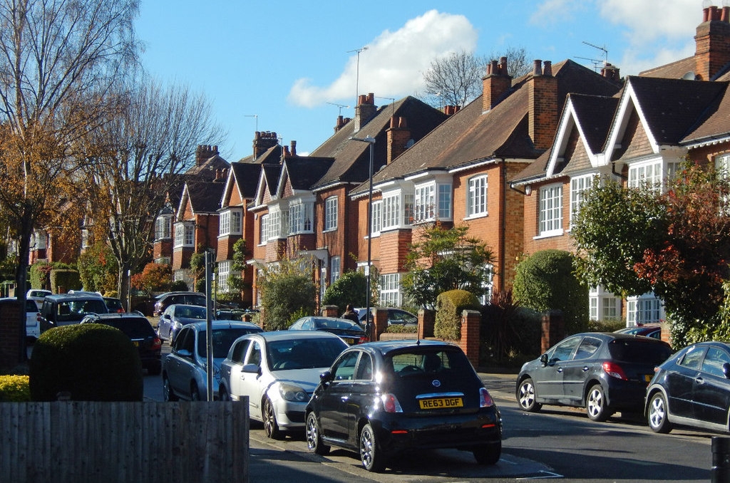 Smart semi-detached houses in Pinner, "Metroland"