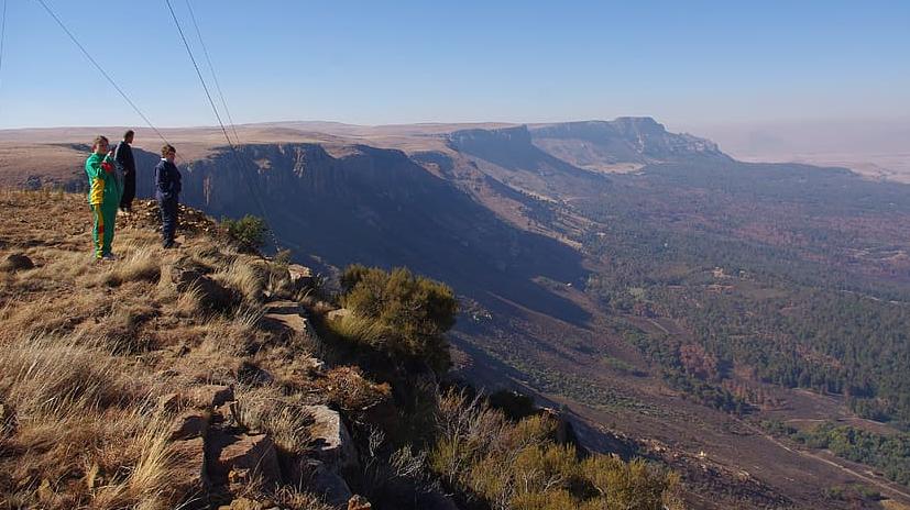 The Great Escarpment in southern Africa