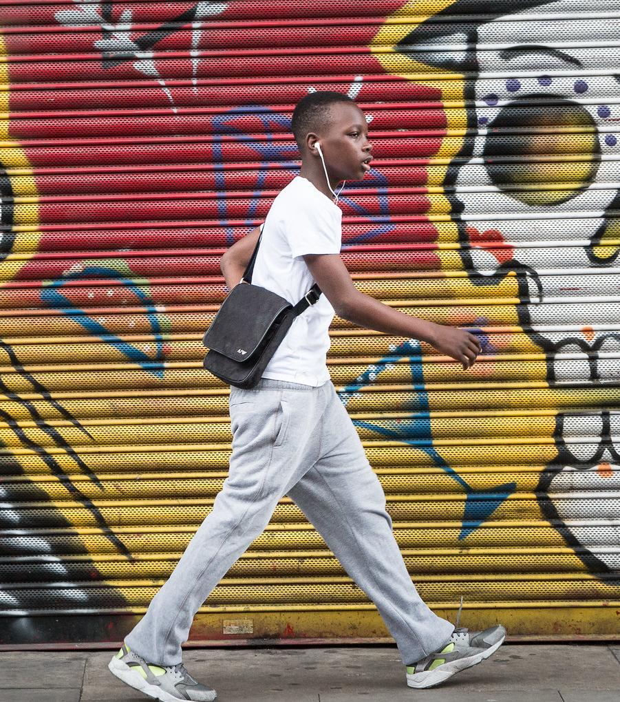 Young black Londoner