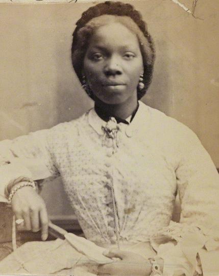 Sarah ("Sally") Forbes Bonetta, a "gift" to Queen Victoria