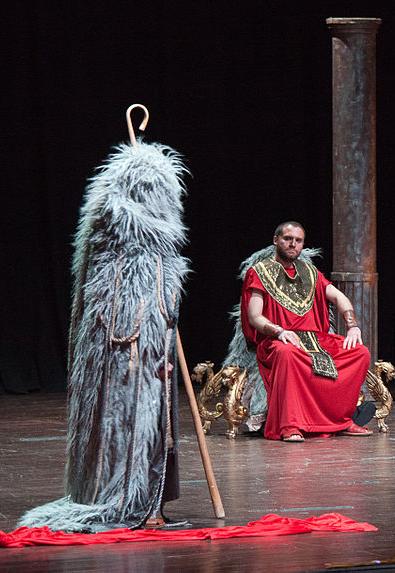 A scene from "Oedipus the King"