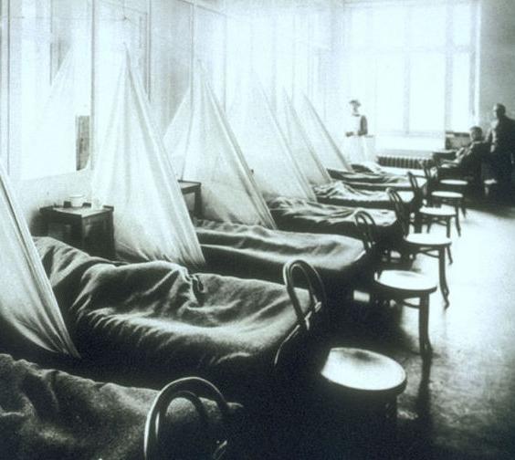 US Army Camp Hospital, Aix-les-Bains, France, 1918