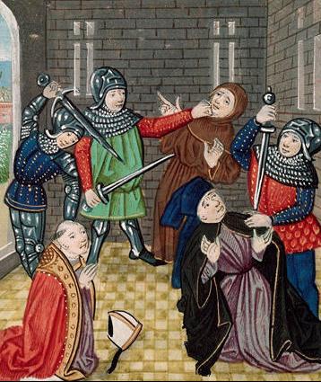 The rebels kill the Archbishop and Robert Hales