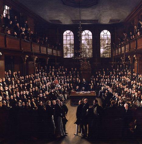A sitting of the House of Commons in 1833