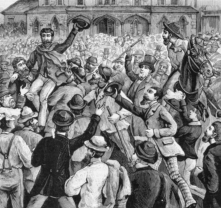 Eureka rebels are released, to great celebration