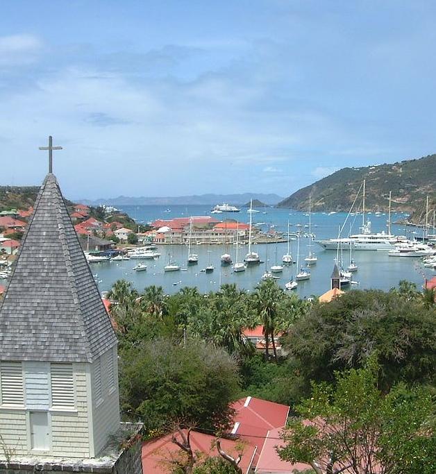 View of Gustavia, Saint Barthélemy