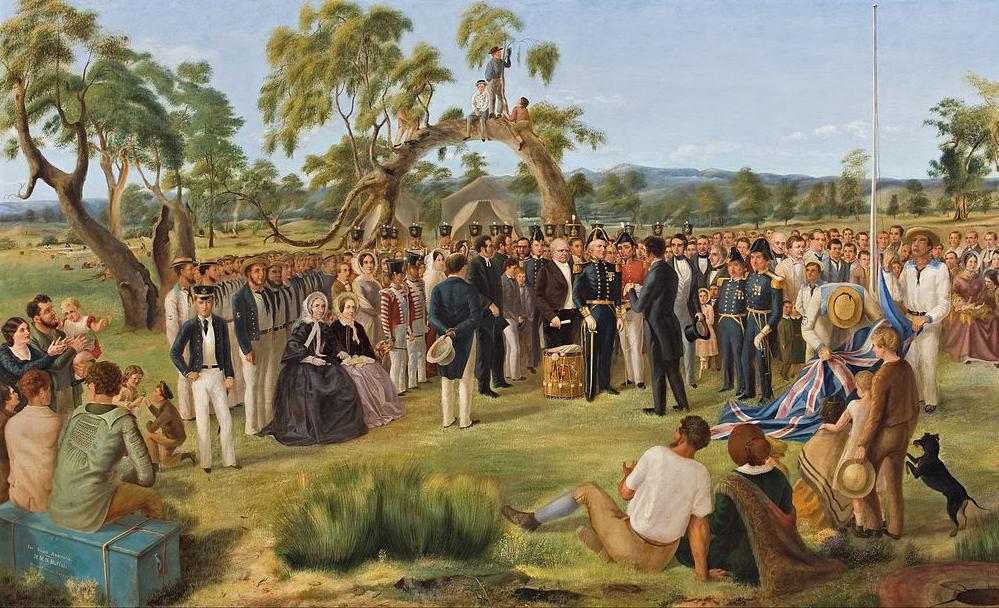 The Proclamation of South Australia, 1836