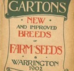 Gartons seed catalogue for Spring 1902