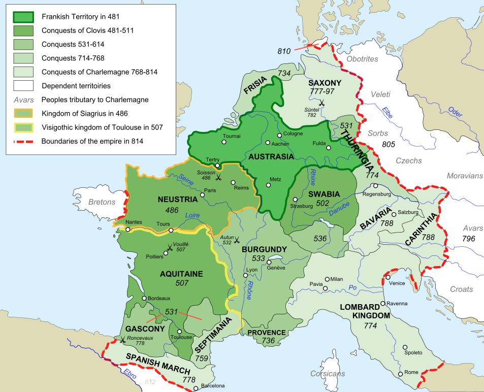 Expansion of the Carolingian Empire