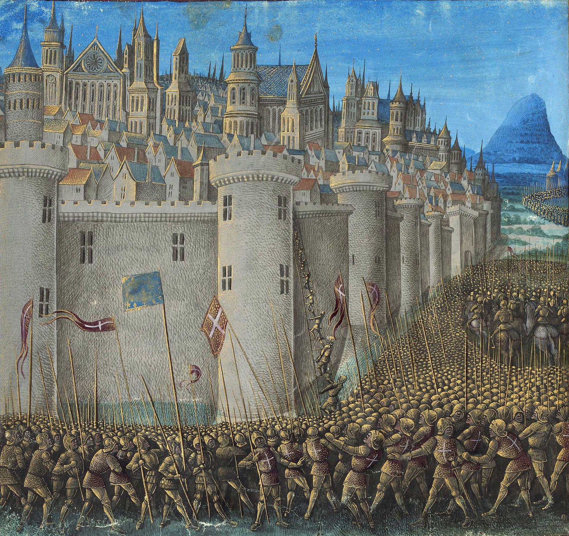 Genoa allied with the crusaders at the Siege of Antioch (1097–8)