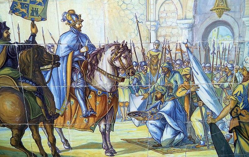 King Alfonso VI enters Toledo after its reconquest in 1085