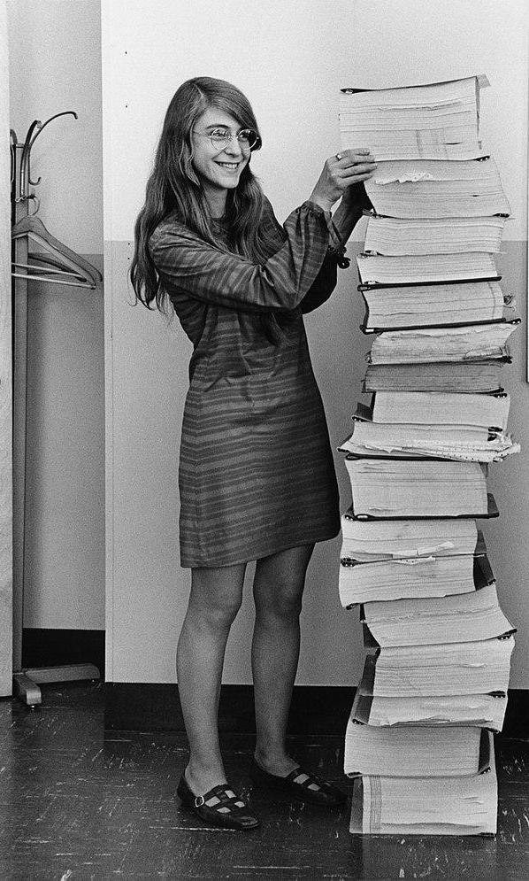 Margaret Hamilton (b.1936) in 1969