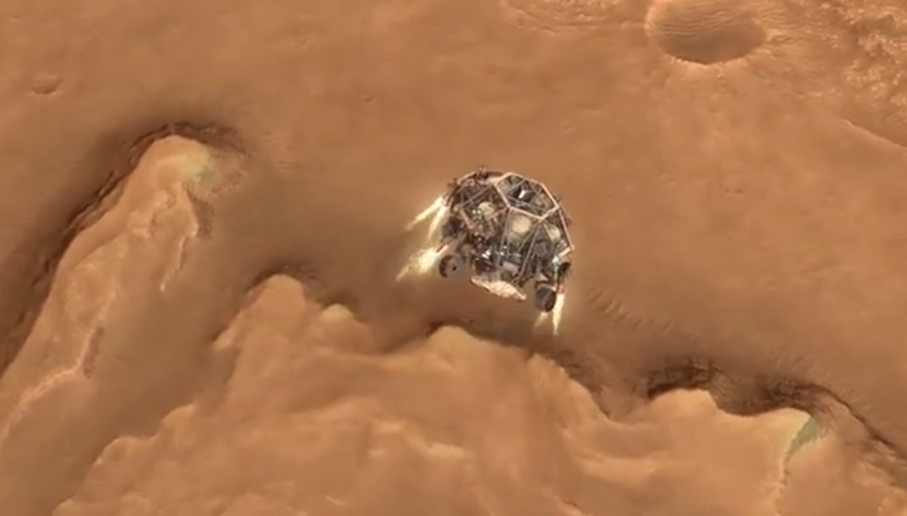 NASA’s Perseverance entry, descent and landing on Mars