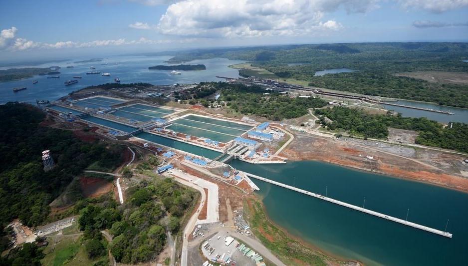 The new locks on the Panama Canal, opened in 2016