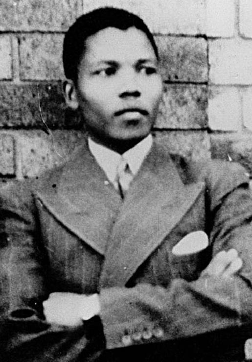 Photo of the young Nelson Mandela, taken in 1937