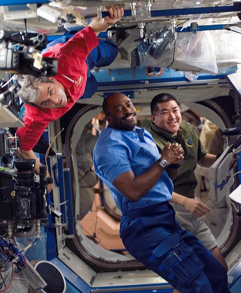 ISS crew members