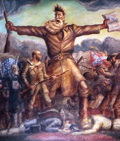 Bleeding Kansas mural, "The Tragic Prelude"