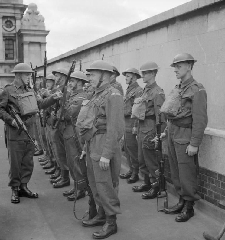 A Home Guard platoon, October 1941