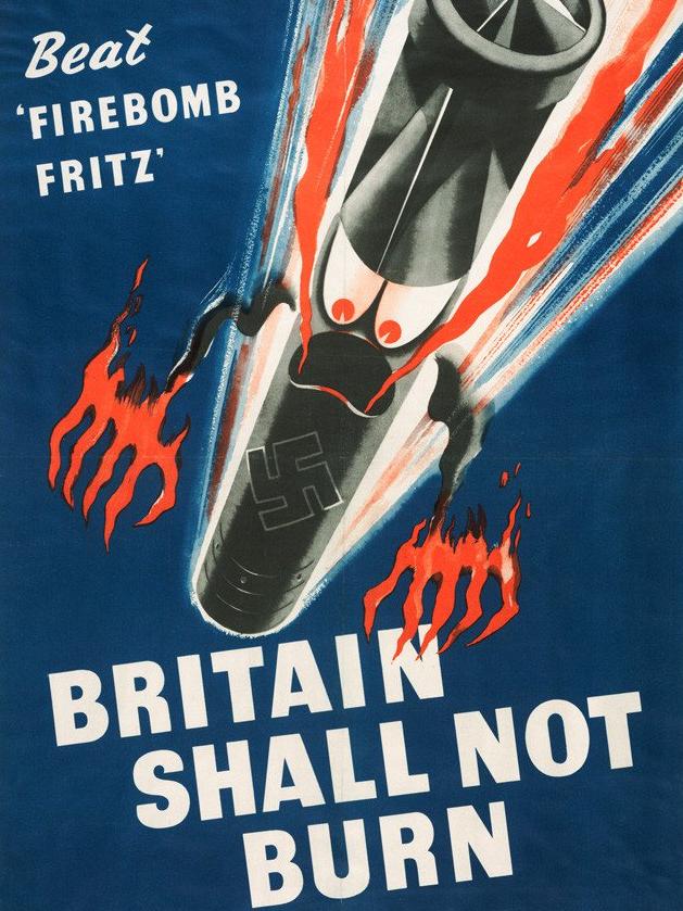Government campaign to boost morale during the Blitz