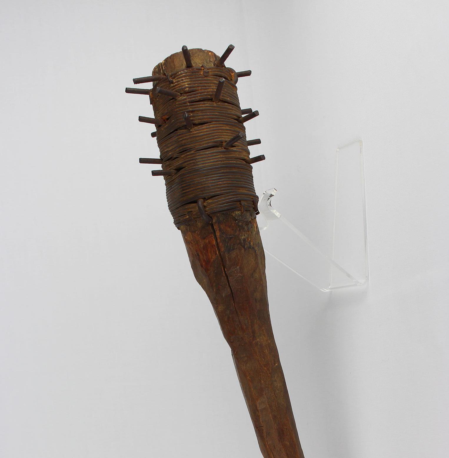 Wooden trench club