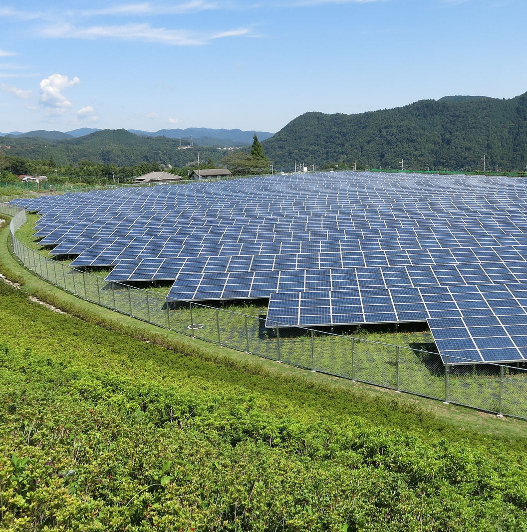 Aikawa solar power plant, Japan
