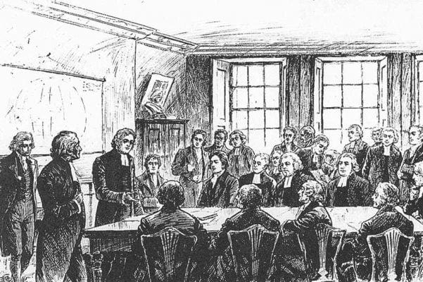 A meeting of the Clapham Sect