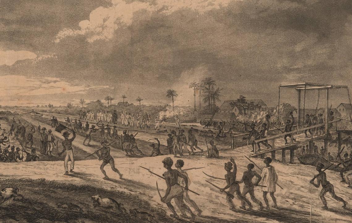 Demerara rebellion, August 1823