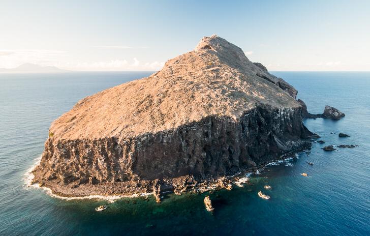 Redonda Island before restoration
