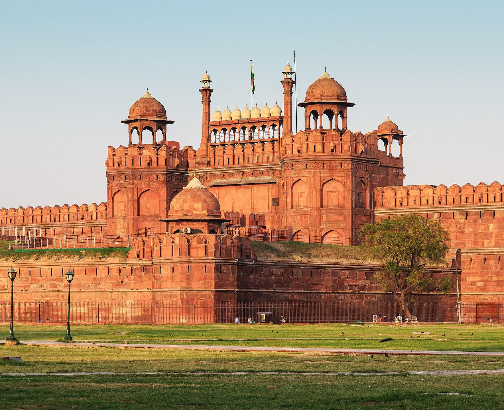 The Red Fort, once residence of the Mughal emperors