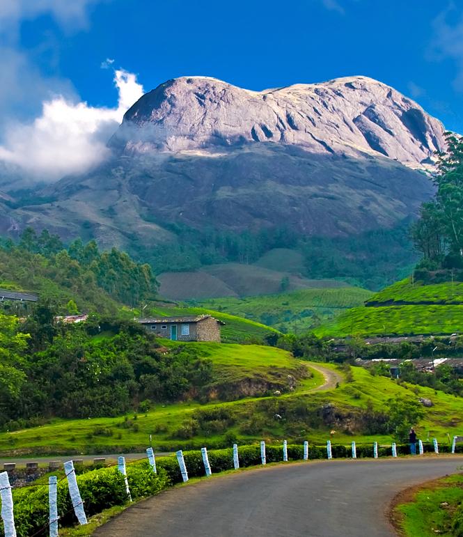 Munnar hill station, southern Kerala