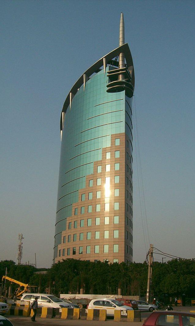 Gateway Tower in Cyber City, the IT hub of Gurgaon