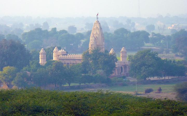 Hindu temple complex at Agroha in Hisar district