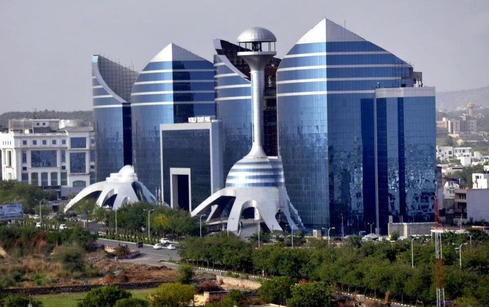 World Trade Park (WTP), a modern shopping mall in Jaipur