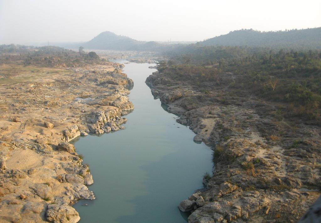 Upper reaches of the River Damodar, Chota Nagpur Plateau