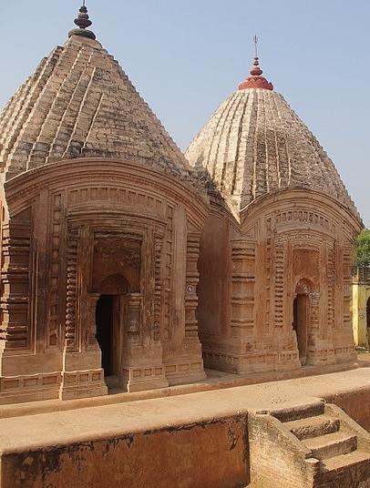 Temples in the village of Maluti