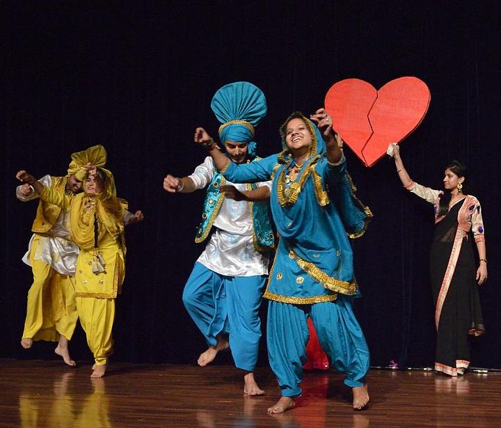 Bhangra dancers in Mohali