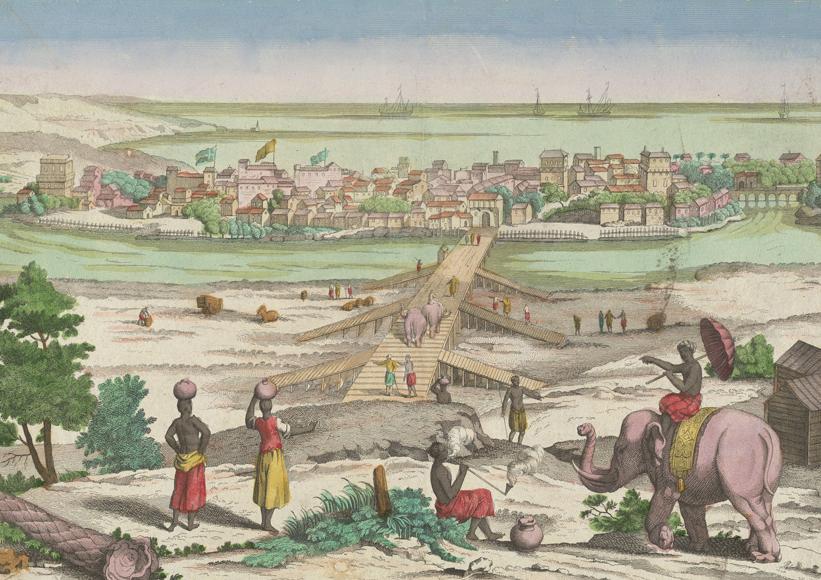 Port of Masulipatnam (present-day Machilipatnam) in 1676