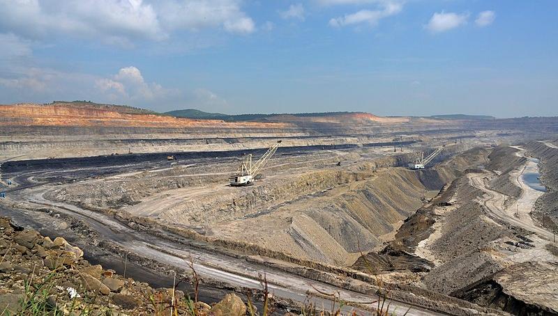 Open-cast coal mine, Singrauli