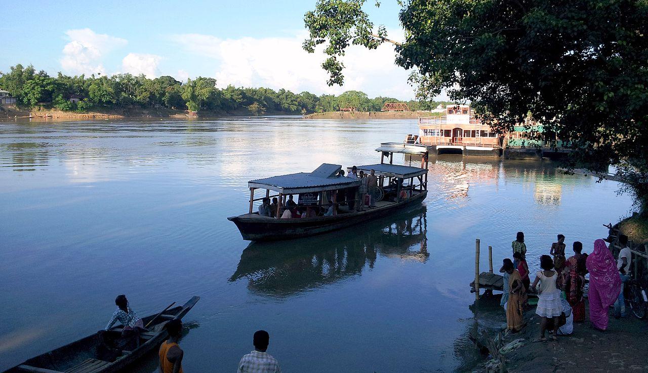River Barak in the town of Silchar, southern Assam