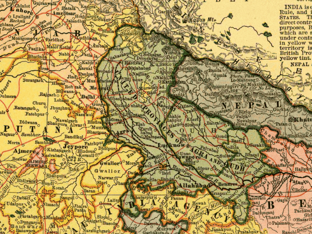 Uttarakhand as part of United Provinces, 1903