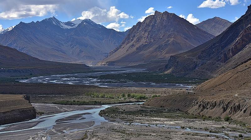 Upper reaches of the River Spiti