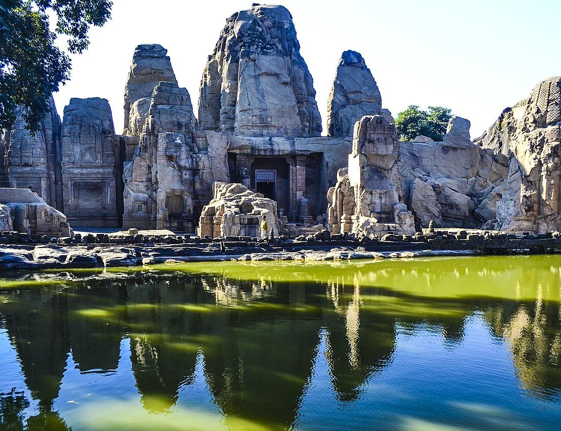 Masroor rock-cut temples, dating from the 8th century